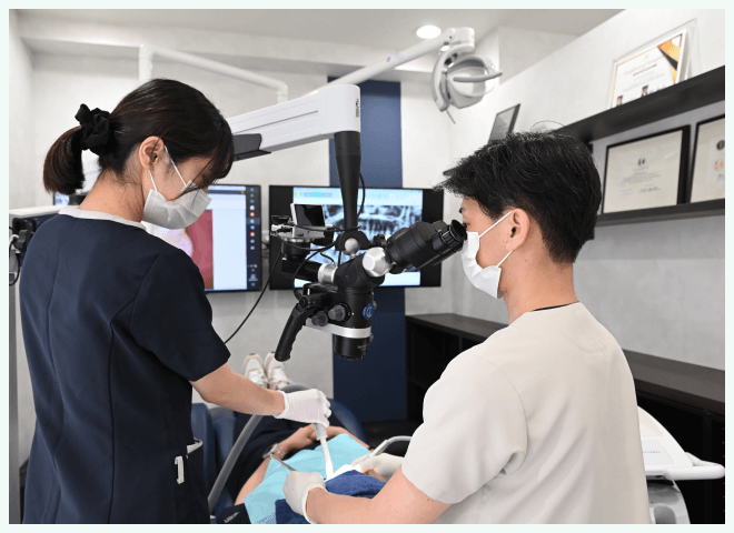 精密治療で歯を残す